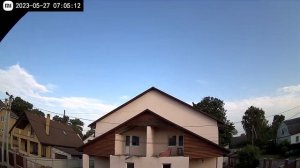 Xiaomi AW200 уличная WiFi камера Timelaps пример съемки