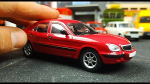 Машинка моделька Волга ГАЗ 3111 масштаб 1/43 Автоистория распаковка и обзор! Про машинки!