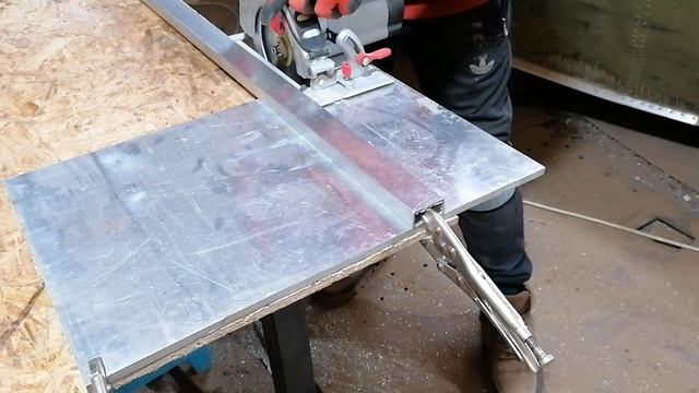 ✅Резка толстого алюминия циркуляркой 10мм в лёгкую???