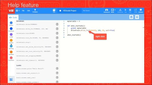Getting Started with VEXcode V5 Python смотреть онлайн