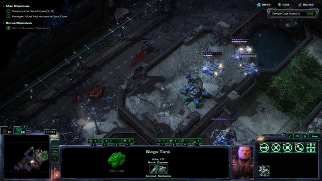 Starcraft 2 Wings Of Liberty Campaign level 15 Playthrough (The Moebius Factor) (Hard) - Terran смотреть онлайн