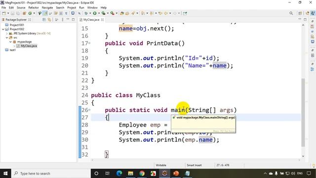 Java Tutorials : Class and Object explained #31 смотреть онлайн