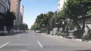 Driving on Somayyeh street- Tehran 2021