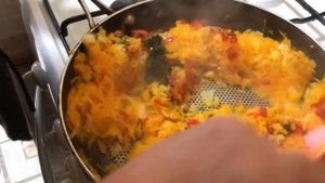 Постные жаренные пирожки с тыквой
