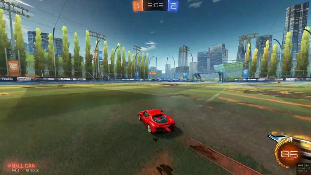 - Rocket League - Je test la ferrari 296 GTB en classé C2