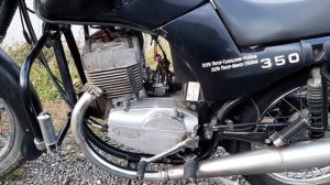 Работа двигателя Явы после 55000км пробега