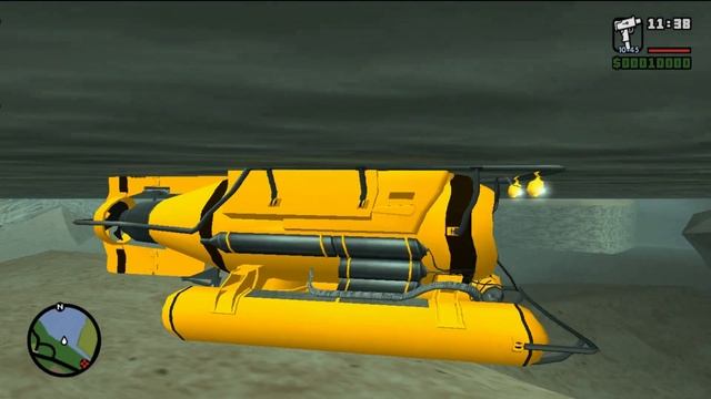 Secret Submarine Location in GTA San Andreas! (Mod) смотреть онлайн