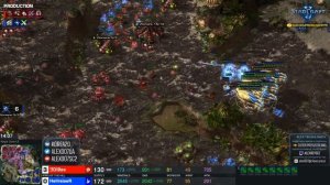 Король СНГ в StarCraft II против главных врагов! Комментируют Alex007 и Unix: Март - 2020, Часть 1