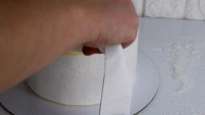 Сахарный лист для торта