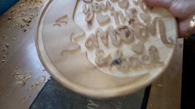 Another, I love you to the moon and back plaque