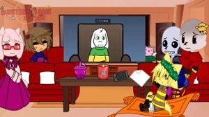 undertale family reacts to glitchtale season 2 (ep 2 )