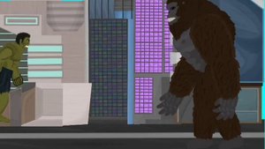 Конг против Халк       Kong vs Hulk