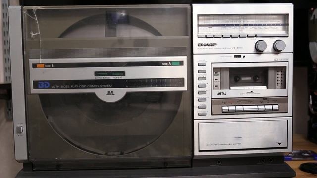 Музыкальный центр от Sharp VZ 3000 вертикальная загрузка LP, старичок но еще может) смотреть онлайн