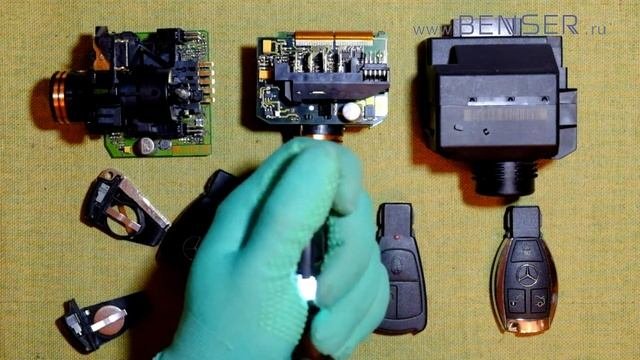 Корпус ключа рыбки Мерседес. Какой хлам продают в Китае!