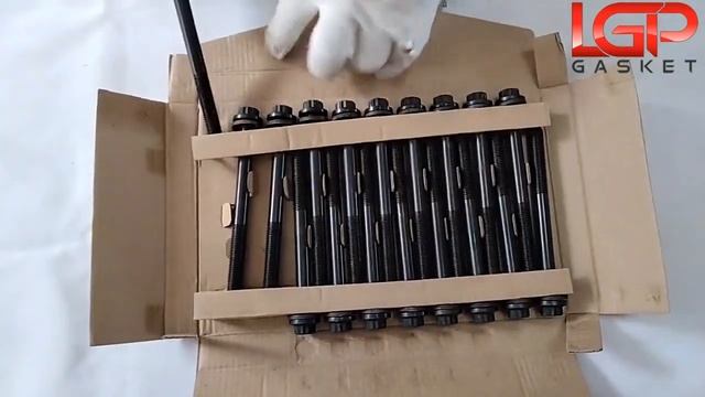 Nissan ZD30 ZD30DD ZD30Ti Engine Head Bolt Set OE 11507-2W200 AJUSA 81032800