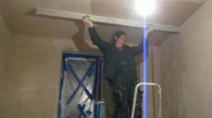 Оштукатуривание потолка по правилу