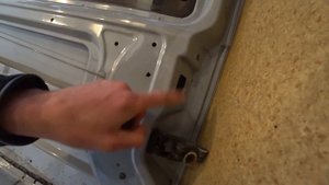 Сдвижка Т4 Сдвижная дверь Т4 Ступенька в солон Т4*012