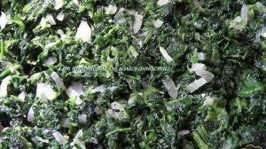 Вафли со шпинатом