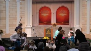 Детское поздравление и сценка на 23 февраля [22-02-2014]