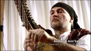 Alizbar & Ann'Sannat - Dwarves' songs in hobbit's hole /Celtic Harp/ Hang /The Hobbit