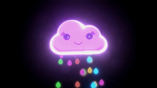 Hey Bear Sensory - Rainbow Dance Party!  - Fun Video with colourful animation and music