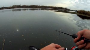 На Макаровском водохранилище. Мелкий силикон спасает рыбалку