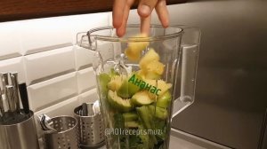 ЗЕЛЁНЫЙ СМУЗИ. ВКУСНЫЙ РЕЦЕПТ
