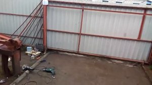 Автоматика на откатные ворота своими руками