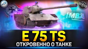 Обзор E 75 TS - Имба и точка ✅ Мир Танков #e75ts #миртанков