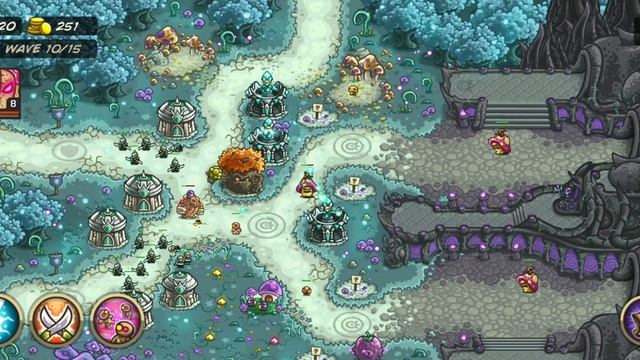 kingdom rush origins normal campaign the Unseelie Court смотреть онлайн