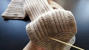 МУЖСКОЙ ШАРФ СПИЦАМИ/МОИ НОСОЧКИ