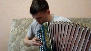 Игра на гармони. Вальс Амурские волны