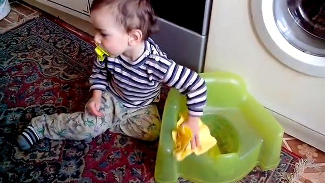 чистюля своего горшочка