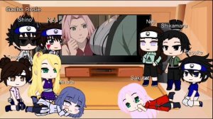 Past Naruto's friends reacts to Naruto Funny Moments Part 2 || Gacha club