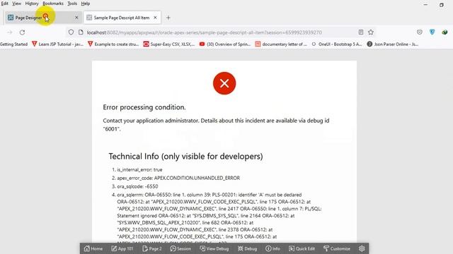 Oracle Apex Item details episode 3.1 смотреть онлайн
