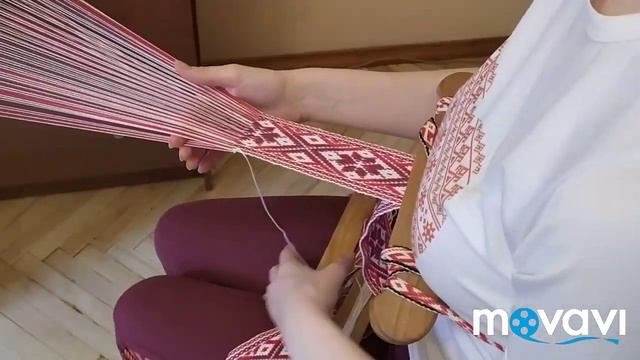 Процесс ткачества