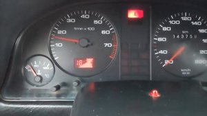 Мигает лампа перегрева двигателя Ауди80