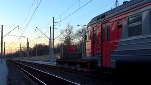 Электропоезд ЭР2Р-7049/7024 сообщением "Москва Казанский вокзал - Шатура"