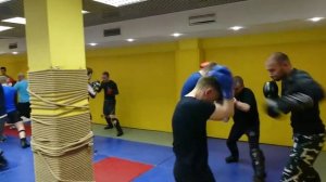 Простая тренировка рукопашный бой S.P.A.S.