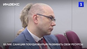 Белик: санкции побудили Крым развивать свои ресурсы