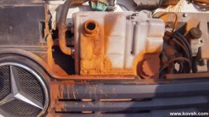 Ржавчина в системе охлаждения после воды в MERCEDES  ATEGO