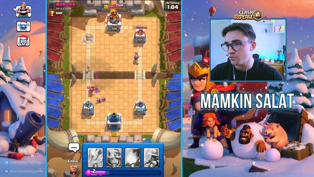 КЛЕШ РОЯЛЬ С НУЛЯ ПЕРВОЙ КОЛОДОЙ / 3 АРЕНА / CLASH ROYALE смотреть онлайн