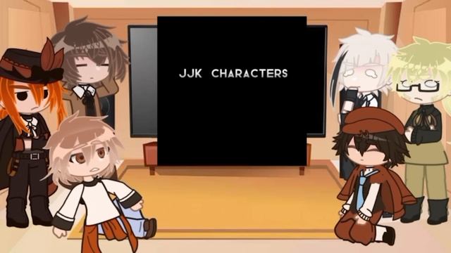 Bungo Stray Dogs React To Jujutsu Kaisen // Gacha React смотреть онлайн