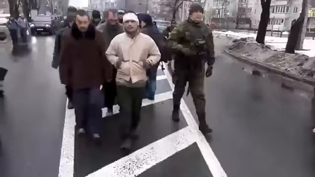 Выставка достижений "Киборгов" Украины в Донецке 22.01.2015 смотреть онлайн