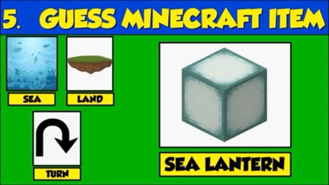 GUESS THE MINECRAFT ITEM смотреть онлайн