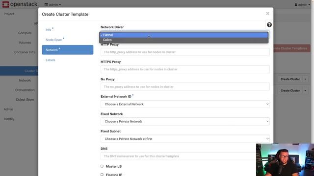 How to Create a Kubernetes Cluster Template on OpenStack