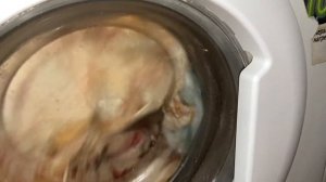ТАК СТИРАТЬ НЕЛЬЗЯ! НОВАЯ(старая) стиральная машина САМСУНГ НА 3.5 кг. Стирка ПОСТЕЛЬНОГО БЕЛЬЯ
