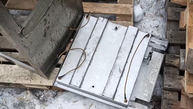 Самодельный мангал из вакуумного упаковщика. Часть 1. смотреть онлайн