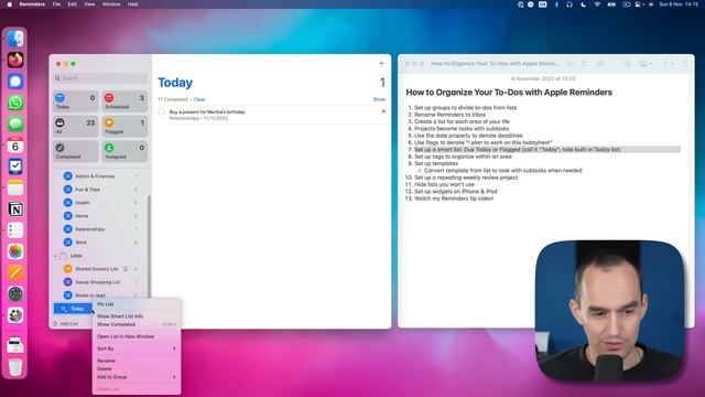 How to Organize Your To-Dos with Apple Reminders смотреть онлайн