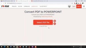 How to Convert PDF to PPT, PPTX PowerPoint